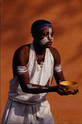 515054 Offering Libation, Adesa Folklorique Dancers A4 Photo Print