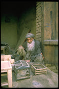 515069 Bird Shop In Herat, Afghanistan A4 Photo Print