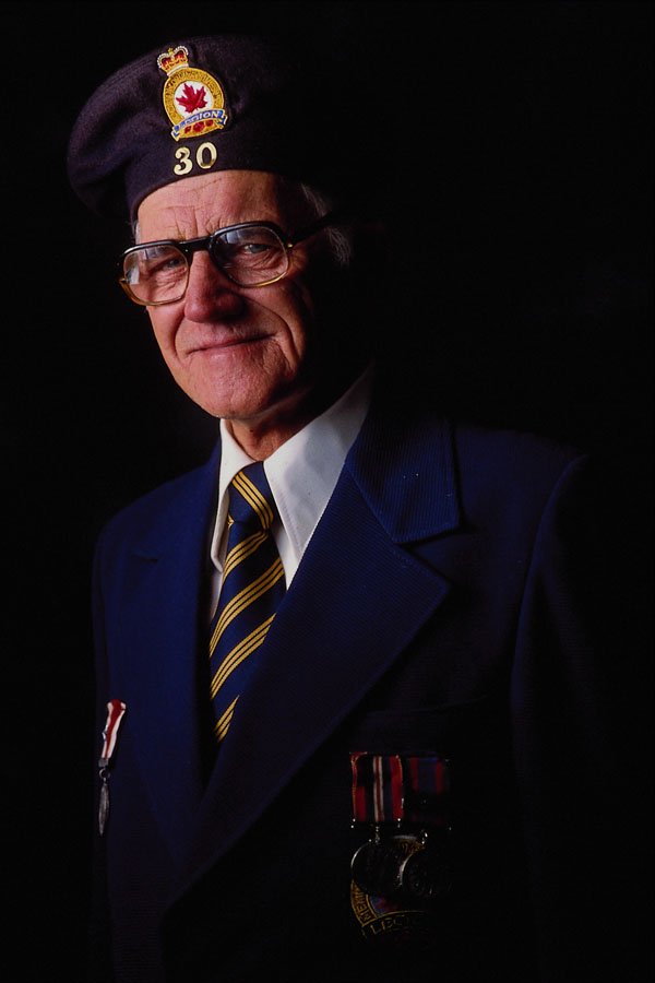 515075 Portrait, Canadian Veteran A4 Photo Print