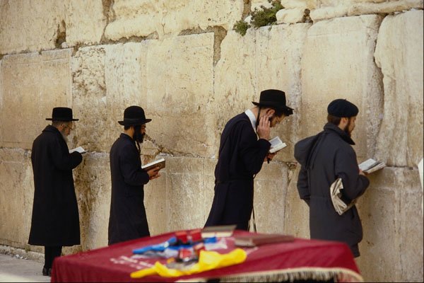 515087 Wailing Wall, Jerusalem, Israel A4 Photo Print