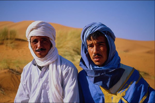 515088 Camel Men, Erg Chebbi, Morocco A4 Photo Print