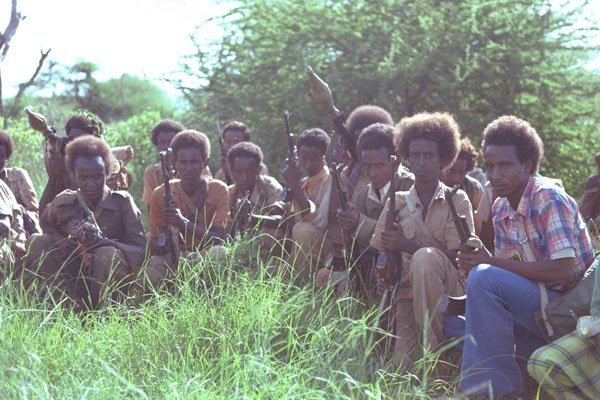 515098 Somali Guerrillas, Africa A4 Photo Print