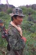 515099 Cambodian Guerrilla Fighter A4 Photo Print