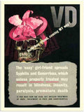 517 vd health warning poster reginald mount war poster 1943 2 Vintage Advert A4 Photo Print