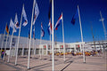 517008 Hanover Industrial Trade Fair Stand, Lorries A4 Photo Print