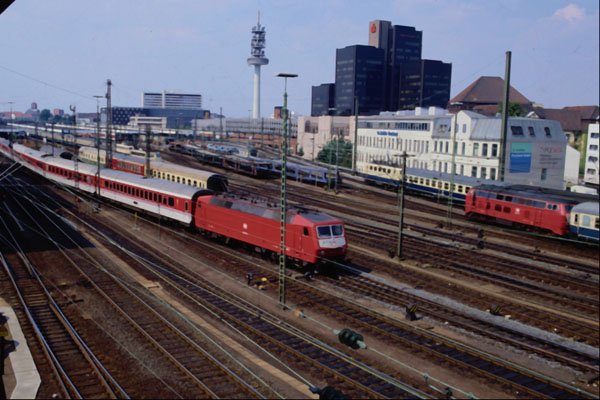 517022 Main Railway Station A4 Photo Print
