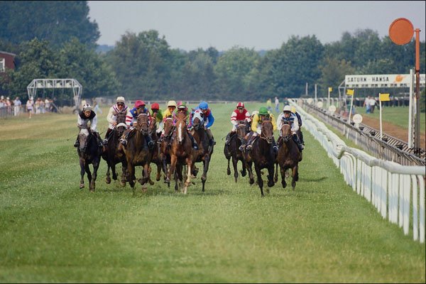 517024 Horse Racing At Neue Bult A4 Photo Print