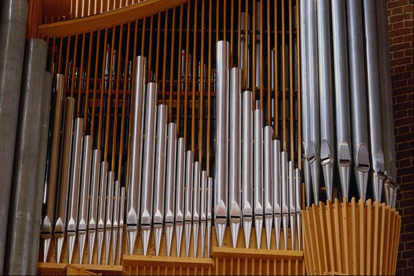 517073 Large Organ At The Market Church A4 Photo Print