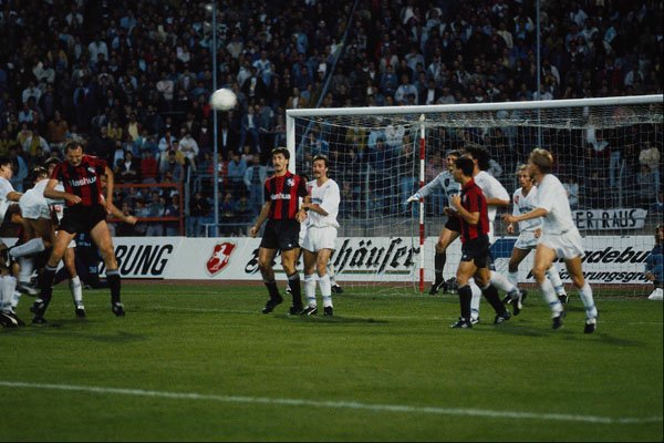 517093 Football At Niedersachsen Stadium In Hanover A4 Photo Print