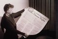 518030 Mrs. Roosevelt Holds Universal Declaration Of Human Rights A4 Photo Print