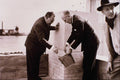 518031 Secretary General And Chief Architect Seal HQ's Cornerstone A4 Photo Print