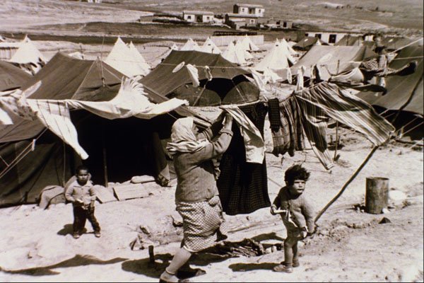 518047 A Turkish Cypriot Refugee Camp, Hamitkoy, Cyprus, 1964 A4 Photo Print
