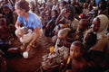 518067 A British Red Cross Worker Assists Drought Victims, Bati A4 Photo Print
