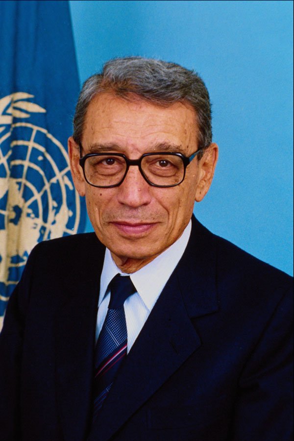 518078 Boutros Boutros Ghali Of Egypt, Sixth UN Secretary General A4 Photo Print