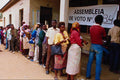 518094 Mozambicans Wait To Vote During UN assisted Elections, 1994 A4 Photo Print
