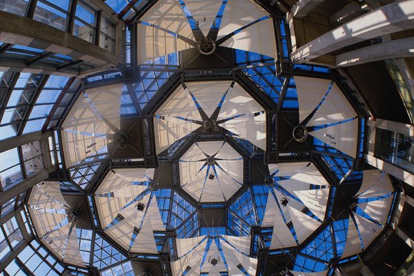 519010 National Gallery Of Canada, Ceiling View Of Great Hall A4 Photo Print