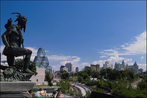 519012 National Gallery Of Canada, A View From Nepean Point A4 Photo Print