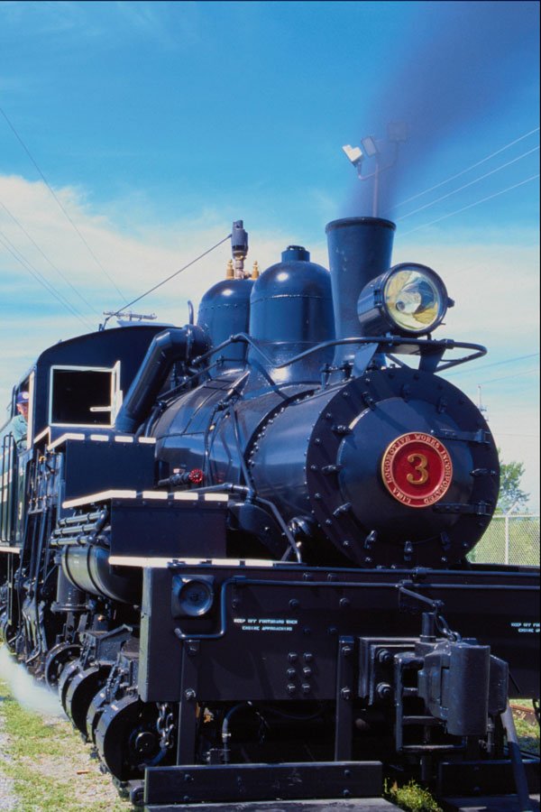 519023 Nat. Museum Of Science And Tech., Shay Locomotive, 1923 A4 Photo Print