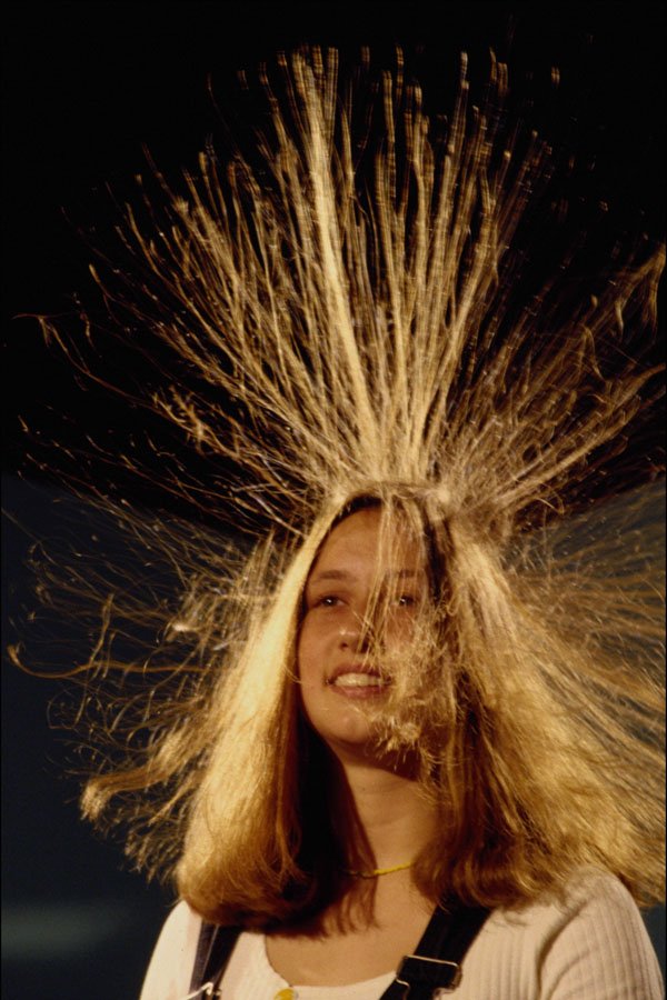 519035 National Museum Of Science And Tech., Static Electricity Demo A4 Photo Print