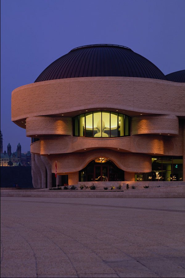 519059 Canadian Museum Of Civilization, Main Entrance A4 Photo Print
