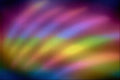 520044 Soft Focus Rainbow Colors A4 Photo Print