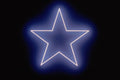 520047 Glowing Sparkle Star A4 Photo Print