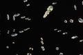 520051 Layers Of Diamonds Over Black Background A4 Photo Print