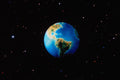 520060 Earth In Space A4 Photo Print