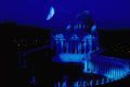 520073 St. Peter's Basilica With Moon A4 Photo Print