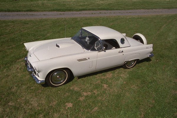 521021 1956 Ford Thunderbird A4 Photo Print
