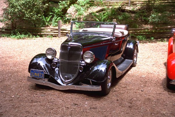 521075 1934 Ford Convertible A4 Photo Print