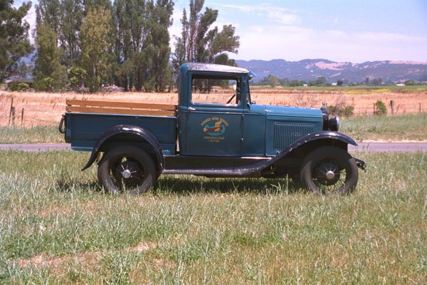 521083 1930 Ford Model A Pickup A4 Photo Print