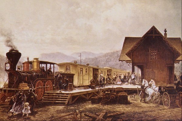 522007 9 45 A.m. Stratford, Conn. , Edward Lamson Henry A4 Photo Print