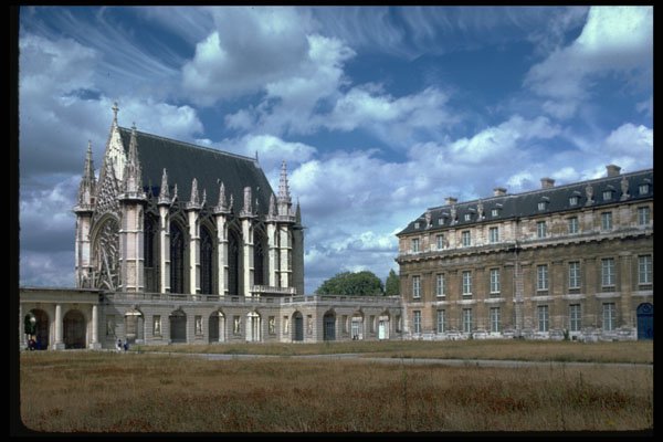 525017 Chateau Royale, Vincennes, France A4 Photo Print