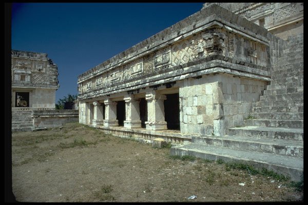 525018 Nunnery, Uxmal, Yucatan A4 Photo Print