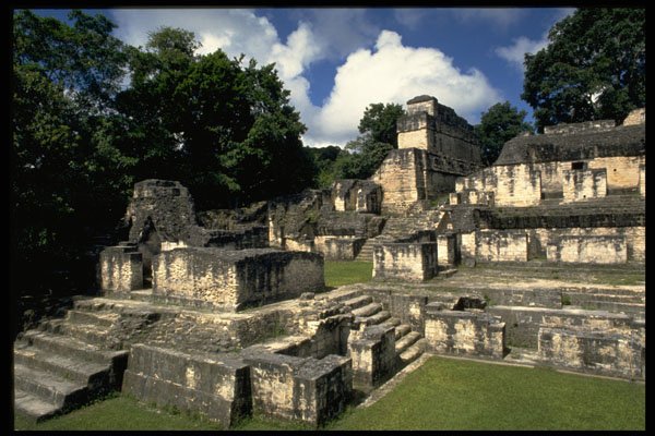 525020 Mayan Ruins At Tikal, Guatemala A4 Photo Print