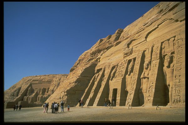 525033 Nefertari Temple, Abu Simbel, Egypt A4 Photo Print