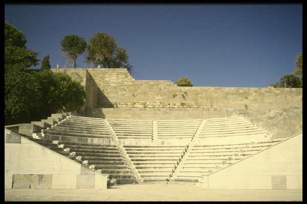 525041 Acropolis, Rhodes, Greece A4 Photo Print