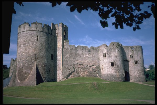 525050 Chestow Castle, Gwent, Wales A4 Photo Print