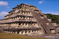 525071 Pyramid Of The Niches, El Tajin, Veracruz, Mexico A4 Photo Print