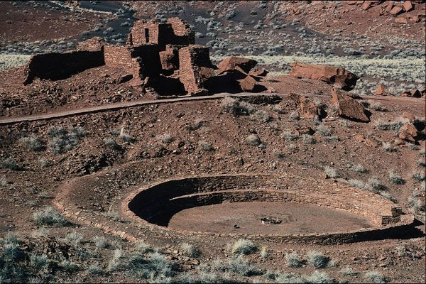 525076 Wupatki Ruins National Monument, Arizona A4 Photo Print