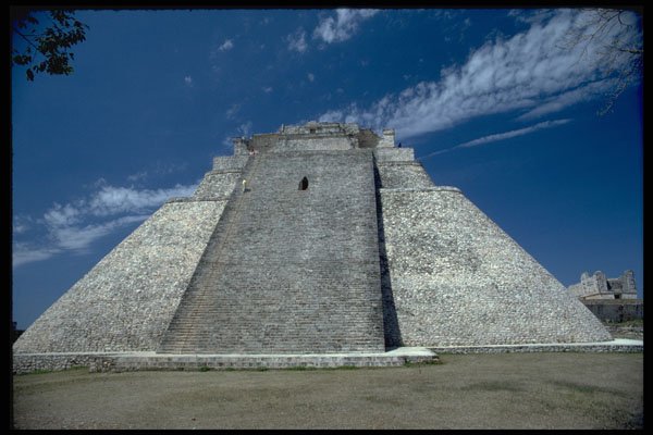 525093 Temple Of The Dwarf, Uxmal A4 Photo Print