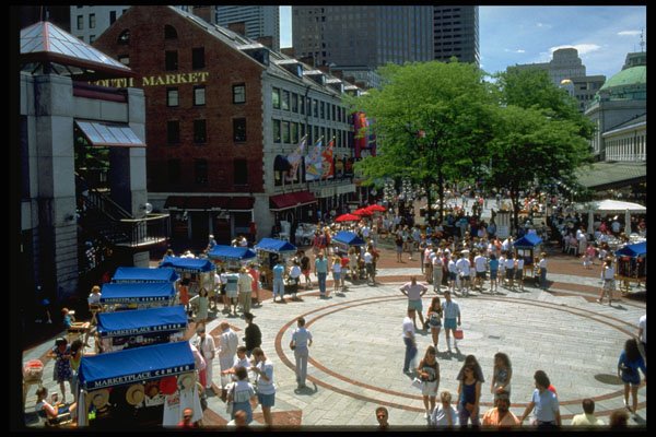 526000 Quincy Market A4 Photo Print