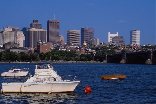 526015 Along The Charles River A4 Photo Print