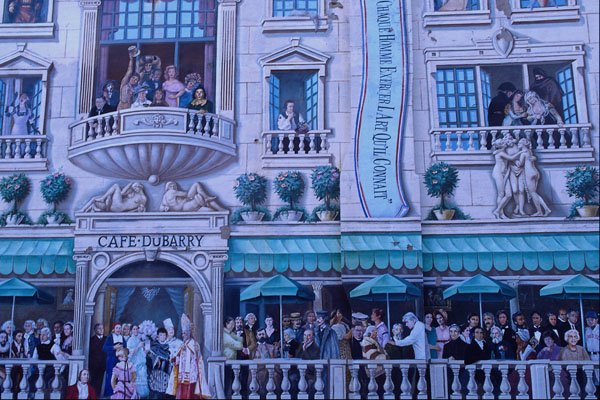 526024 Newbury Street Wall Mural A4 Photo Print