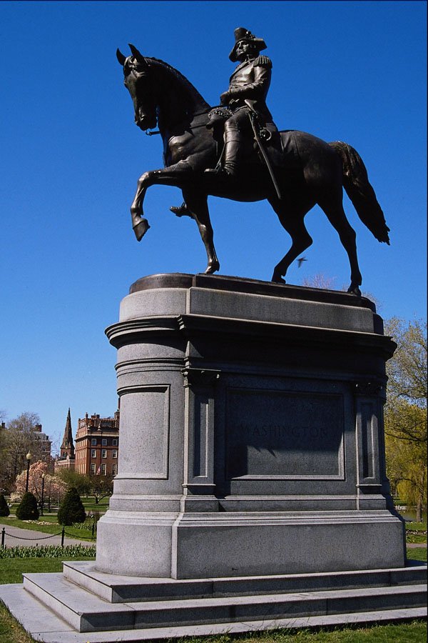 526033 Statue Of General George Washington A4 Photo Print