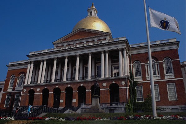 526034 Massachusetts State House A4 Photo Print