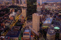 526069 City At Twilight A4 Photo Print