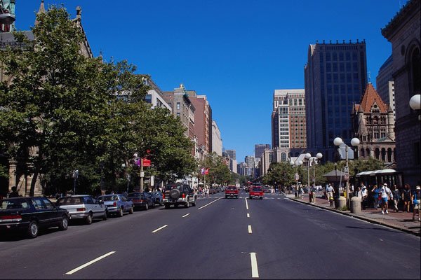 526089 Boylston Street A4 Photo Print