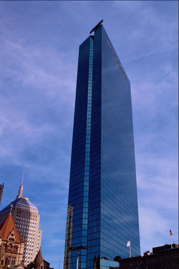 526091 John Hancock Tower A4 Photo Print